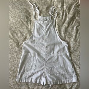 Aerie tie shoulder overalls/romper